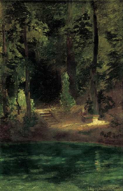 Am Ufer von Iwan Iwanowitsch Schischkin.