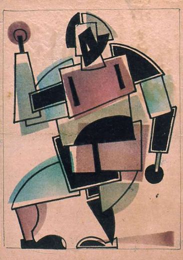 Hausfrau von Vladimir Yevgrafovich Tatlin, 1920.